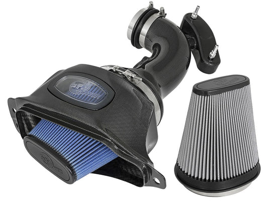 aFe Momentum Black Series Carbon Fiber Intake System P5R 14-17 Chevy Corvette 6.2L (C7) Precision R