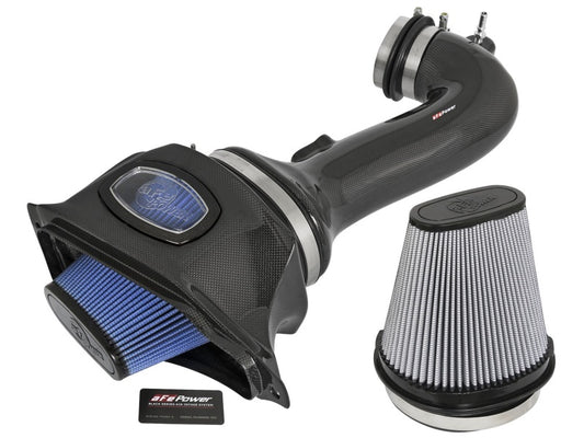 aFe Momentum Carbon Fiber Cold Air Intake System PDS/P5R 15-16 Chevrolet Corvette Z06 V8-6.2L Precision R