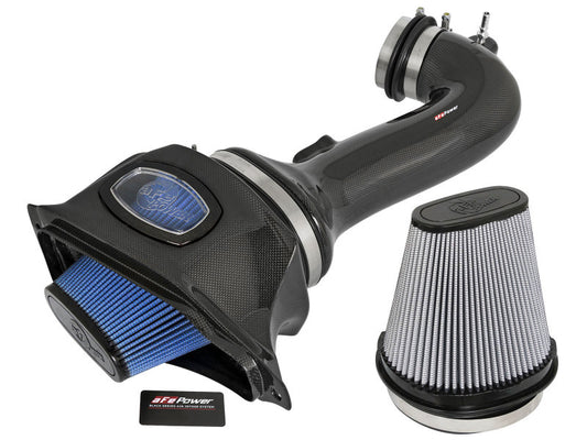 aFe Momentum Carbon Fiber Cold Air Intake System PDS/P5R 15-16 Chevrolet Corvette Z06 V8-6.2L Precision R