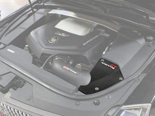 aFe Momentum GT Carbon Fiber Intake System Housing Cover 09-15 Cadillac CTS-V V8-6.2L (sc) Precision R