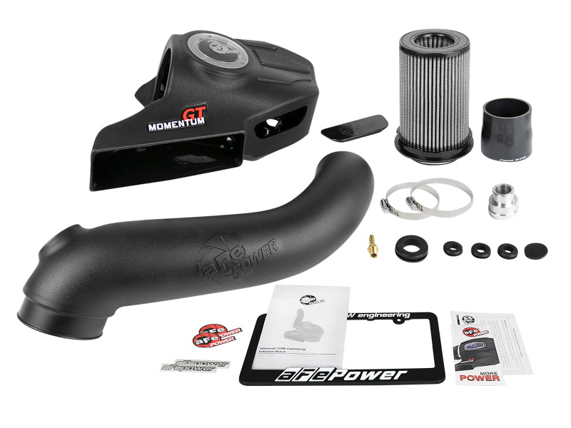 aFe Momentum GT Cold Air Intake System w/ Pro DRY S Media - 15-18 Volkswagen Golf R Precision R