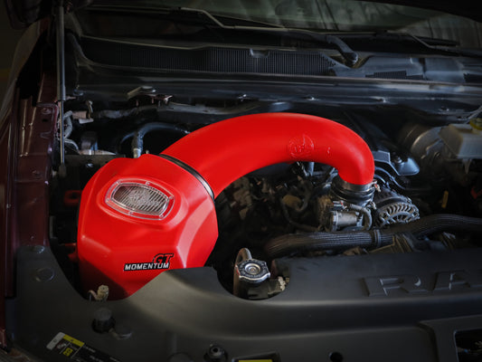 aFe Momentum GT Pro DRY S Intake System Red Edition 19-23 Dodge RAM 1500 V8-5.7L HEMI Precision R