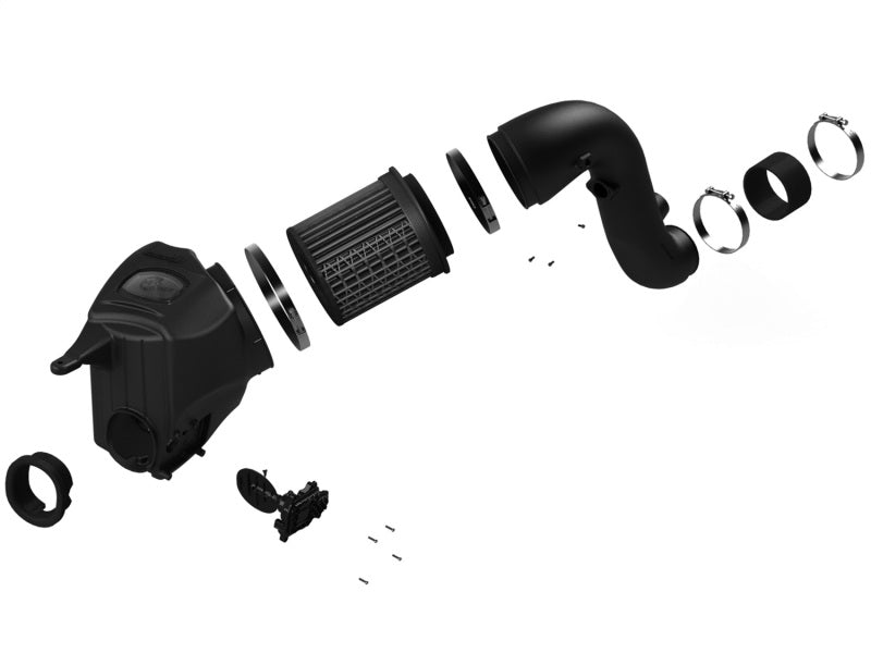 aFe Momentum HD Pro DRY S Stage-2 Si Intake 13-14 Dodge RAM Diesel Trucks L6 Precision R