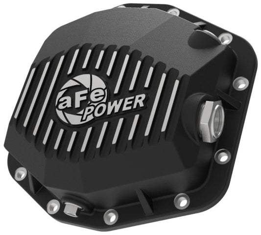 aFe POWER 2021 Ford Bronco w/ Dana M220 Differential Cover Black Street Series w/ Machined Fins Precision R