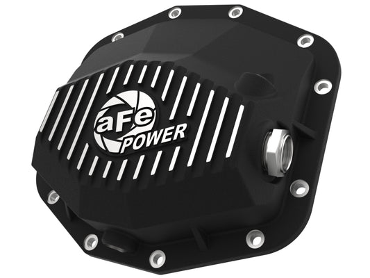 aFe POWER 21-22 Ram 1500 TRX Hemi V8 6.2L (sc) PRO Series Rear Differential Cover Black w/ Machined Precision R