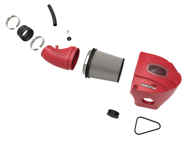 aFe POWER Momentum GT Limited Edition Cold Air Intake 11-17 Dodge Challenger/Charger SRT - Red Precision R