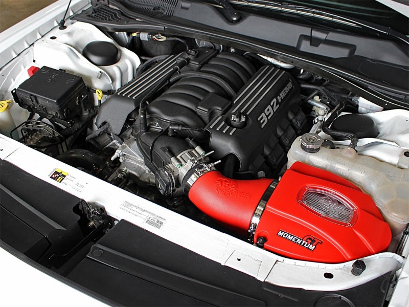 aFe POWER Momentum GT Limited Edition Cold Air Intake 11-17 Dodge Challenger/Charger SRT - Red Precision R