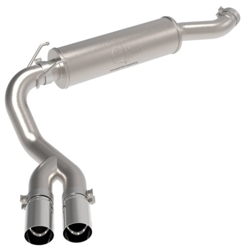 aFe POWER Rebel Series 3.5in SS Cat Back Exhaust w/Pol Tips 19-21 RAM V8-6.4L Hemi Precision R