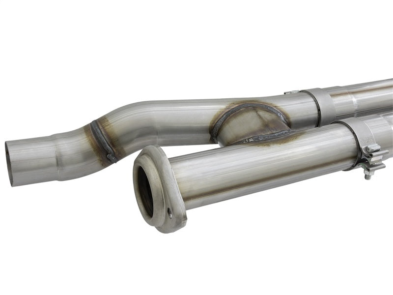 aFe POWER Rebel Series 3in 409 SS Cat Back Exhaust w/ Black Tips 17 Ford F-150 Raptor V6-3.5L Precision R