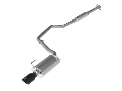 aFe POWER Takeda 12-16 Subaru Impreza 2.0L 2.5in 304SS CB Exhaust w/ Black Tips Precision R