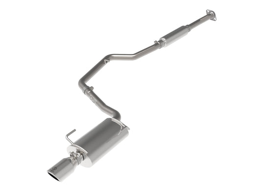 aFe POWER Takeda 12-16 Subaru Impreza 2.0L 2.5in 304SS CB Exhaust w/ Polished Tips Precision R