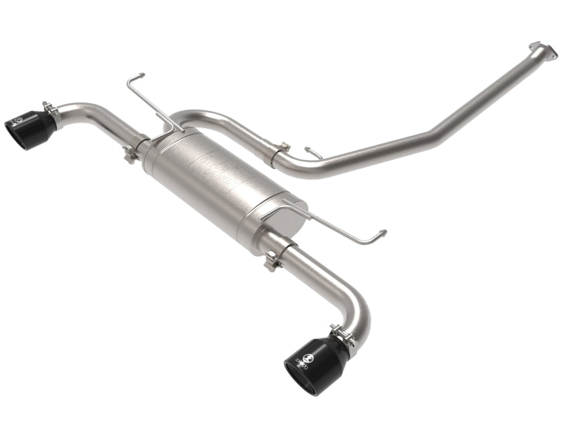 aFe POWER Takeda 19-21 Toyota RAV4 L4-2.5L 304SS CB Exhaust w/ Black Tips Precision R