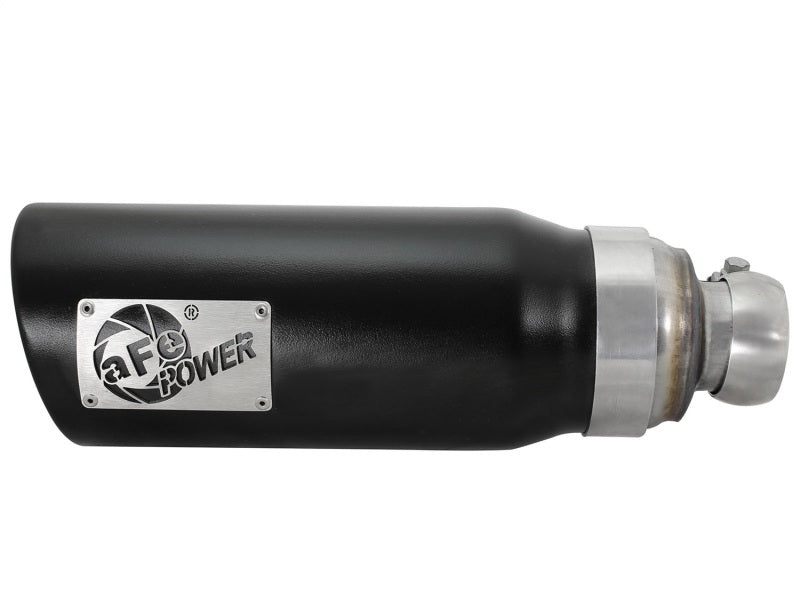 aFe Power 09-15 Dodge Ram 3.0L/5.7L Black Exhaust Tip Upgrade Precision R