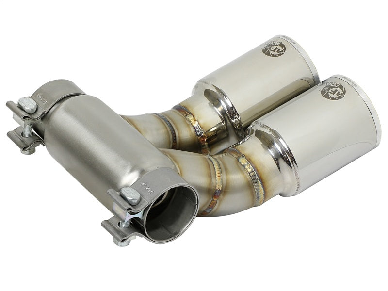 aFe Power 13-14 Porsche Cayman S / Boxster S Polish Exhaust Tip Upgrade Precision R