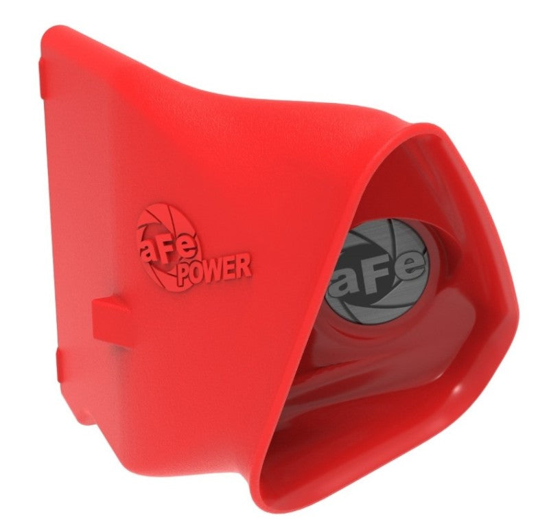 aFe Power 15-20 Ford Mustang 2.3l L4/3.7l V6/5.0l V8 Dynamic Air Scoop - Red Precision R