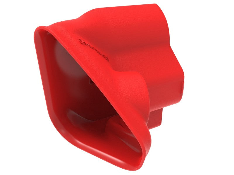 aFe Power 15-20 Ford Mustang 2.3l L4/3.7l V6/5.0l V8 Dynamic Air Scoop - Red Precision R