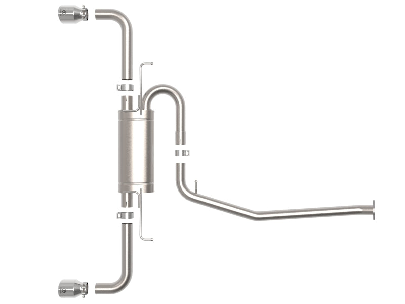 aFe Power 19-21 Toyota RAV4 L4-2.5L Takeda 304 SS Cat-Back Exhaust w/ Polished Tip Precision R