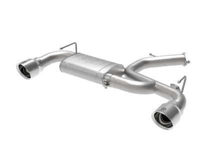 aFe Power Axle Back Exhaust - 19-20 Hyundai Veloster N L4-2.0L (t) w/ Polished tips Precision R