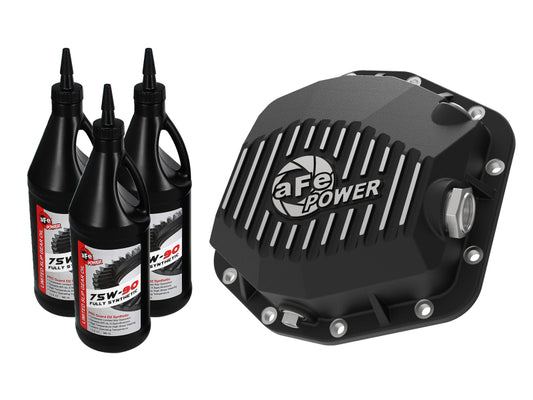 aFe Power Cover Diff Rear Machined w/ Gear Oil 2019 Ford Ranger (Dana M220) Precision R