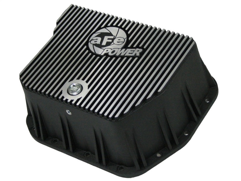 aFe Power Cover Trans Pan Machined COV Trans Pan Dodge Diesel Trucks 94-07 L6-5.9L (td) Machined Precision R