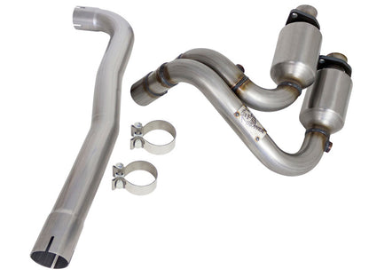 aFe Power Direct Fit Catalytic Converter Replacements Front 04-06 Jeep Wrangler (TJ/LJ) I6-4.0L Precision R