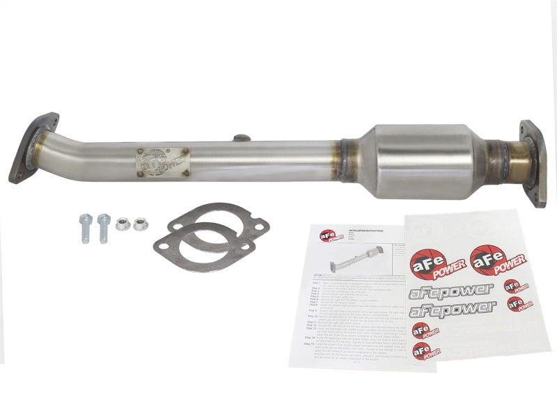 aFe Power Direct Fit Catalytic Converter Replacements Rear Left Side 05-11 Nissan Xterra V6 4.0L Precision R