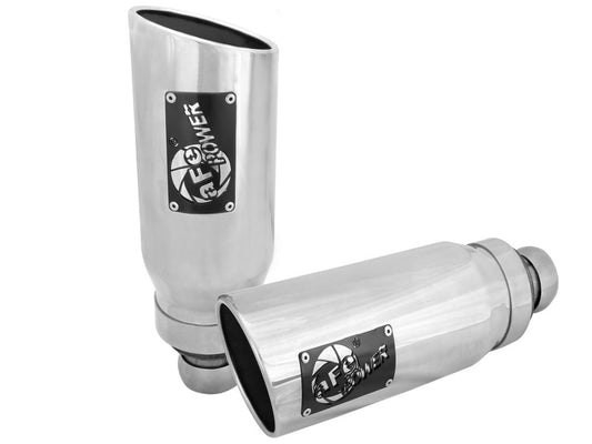 aFe Power MACH Force-XP 5in 09-15 Dodge Ram V8-5.7L/3.0L (td) 409 SS Exhaust Tip Upgrade Precision R