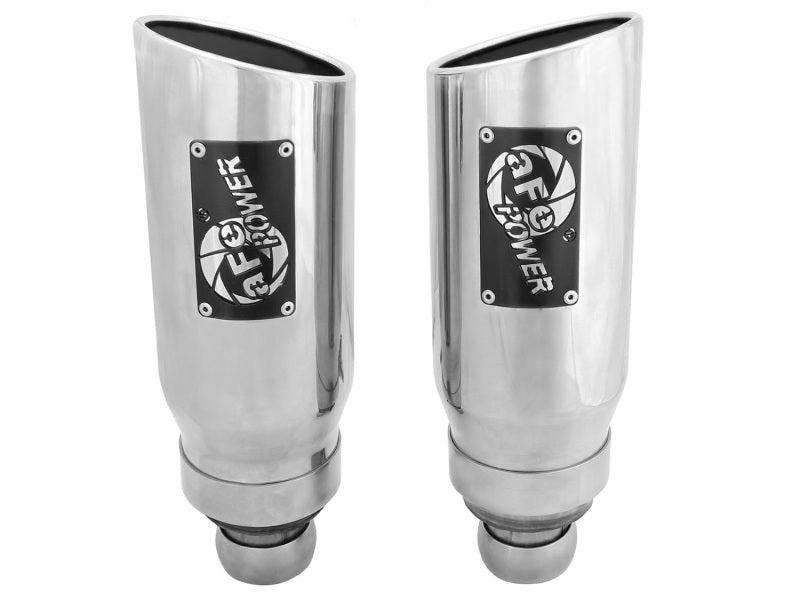 aFe Power MACH Force-XP 5in 09-15 Dodge Ram V8-5.7L/3.0L (td) 409 SS Exhaust Tip Upgrade Precision R