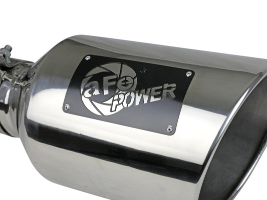 aFe Power MACH Force-Xp 304 Stainless Steel Clamp-on Exhaust Tip - Polished Precision R