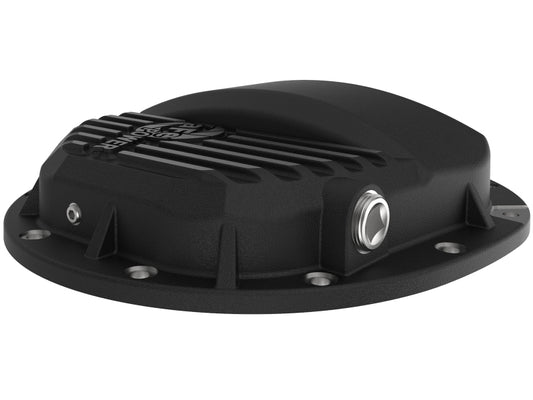 aFe Power Pro Series AAM 9.5/9.76 Rear Diff Cover Black w/Mach Fins 14-19 GM Silverado/Sierra 1500 Precision R