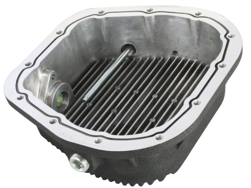 aFe Power Rear Diff Cover (Machined) 12 Bolt 9.75in 97-16 Ford F-150 w/ Gear Oil 4 QT Precision R