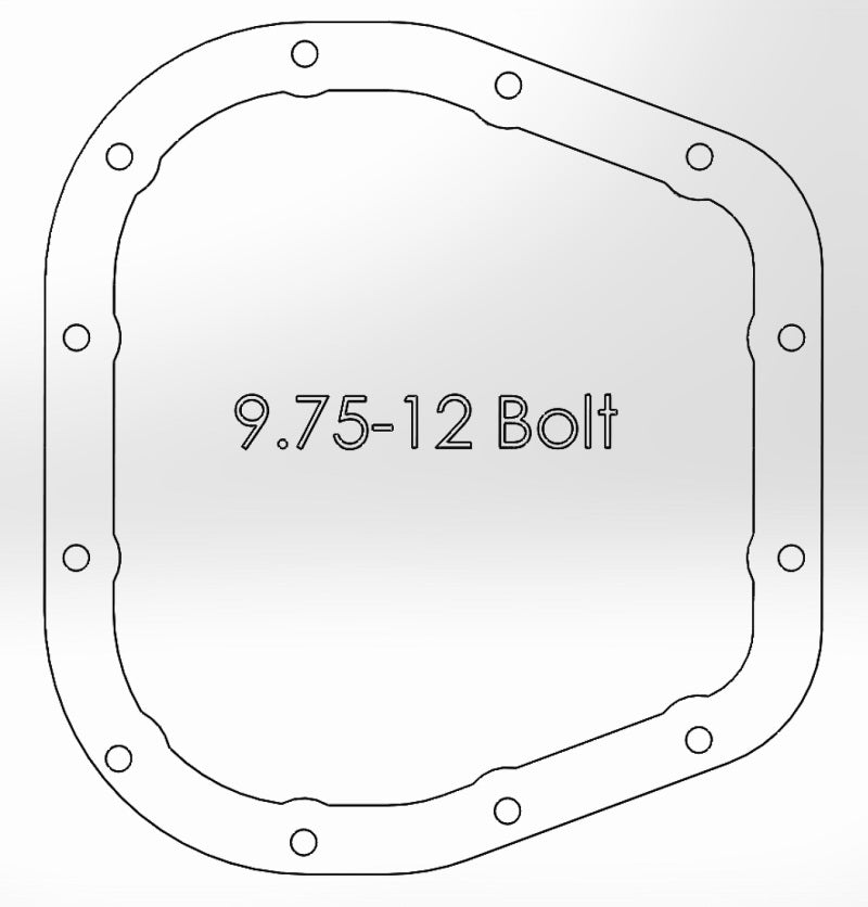 aFe Power Rear Diff Cover (Machined) 12 Bolt 9.75in 97-16 Ford F-150 w/ Gear Oil 4 QT Precision R