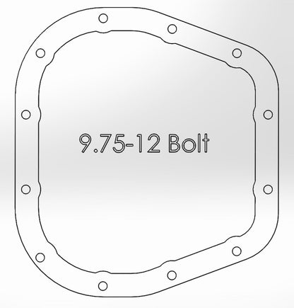 aFe Power Rear Diff Cover (Machined) 12 Bolt 9.75in 97-16 Ford F-150 w/ Gear Oil 4 QT Precision R