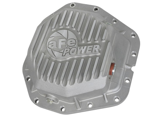 aFe Power Rear Diff Cover Raw Finish 2017 Ford F-350/F-450 V8 6.7L (td) Dana M300-14 (Dually) Precision R