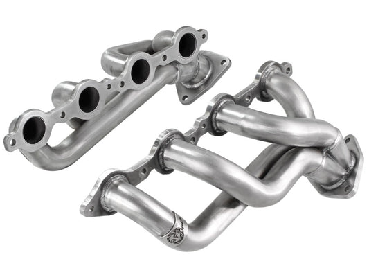 aFe Power Twisted Steel Headers 409 Stainless Steel 02-13 GM Silverado/Sierra 1500 V8 GMT800/GMT900 Precision R