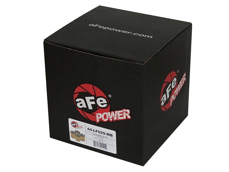 aFe Pro GUARD D2 Oil Filter 06-19 BMW Gas Cars L6-3.0T N54/55 - 4 Pack Precision R