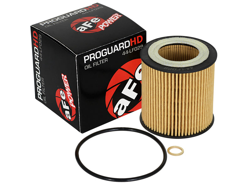 aFe Pro GUARD D2 Oil Filter 06-19 BMW Gas Cars L6-3.0T N54/55 - 4 Pack Precision R