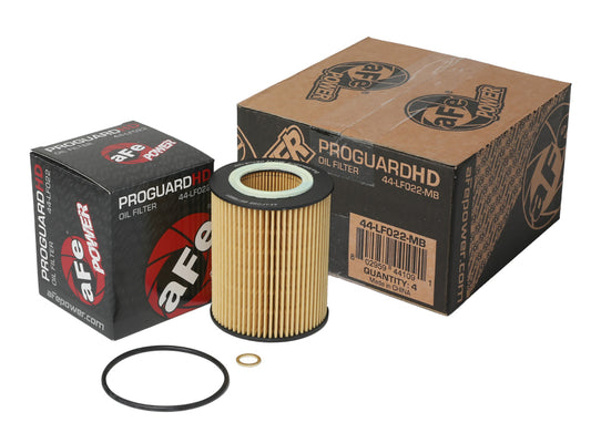 aFe Pro GUARD D2 Oil Filter 96-06 BMW Gas Cars L6 (4 Pack) Precision R