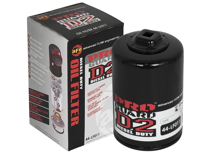 aFe Pro GUARD D2 Oil Filter 99-05 GM Gas Trucks V8 4.8L/5.3L/6.0L (4 Pack) Precision R