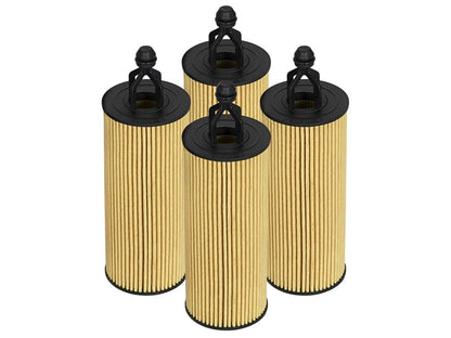 aFe Pro GUARD HD Oil Filter 2018+ Jeep Wrangler (JL) V6 3.6L (4 Pack) Precision R