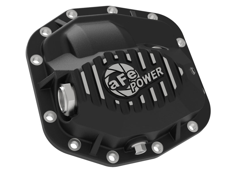 aFe Pro Series Front Differential Cover Black 2018+ Jeep Wrangler (JL) V6 3.6L (Dana M186) Precision R