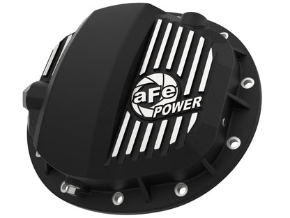 aFe Pro Series GMCH 9.5 Rear Diff Cover Black w/ Machined Fins 19-20 GM Silverado/Sierra 1500 Precision R