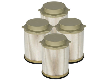 aFe ProGuard D2 Fuel Filter (4 Pack) 10-16 Dodge RAM Diesel Trucks 6.7L (td) Precision R