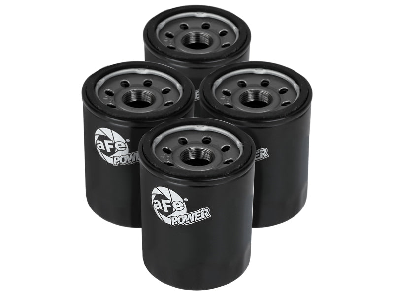 aFe ProGuard HD Oil Filter; 19-20 GM Silverado 1500; L4 2.7L - 4 Pack Precision R