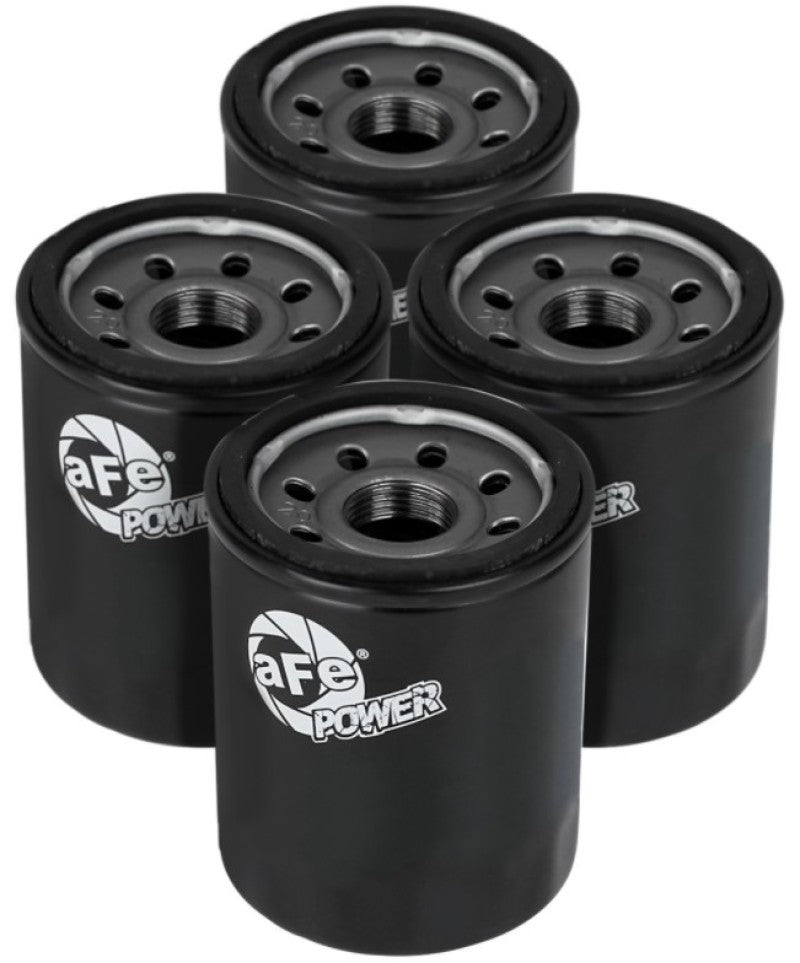 aFe ProGuard HD Oil Filter; 19-20 GM Silverado 1500; L4 2.7L - 4 Pack Precision R