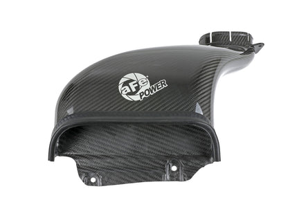 aFe Quantum Cold Air Intake System Scoop 18-20 Ford F150 EcoBoost V6-3.5L/2.7L - Carbon Fiber Precision R