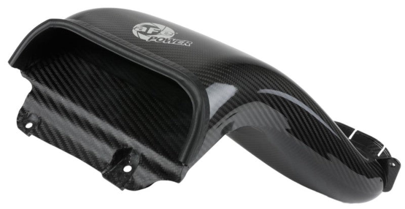 aFe Quantum Cold Air Intake System Scoop 18-20 Ford F150 EcoBoost V6-3.5L/2.7L - Carbon Fiber Precision R