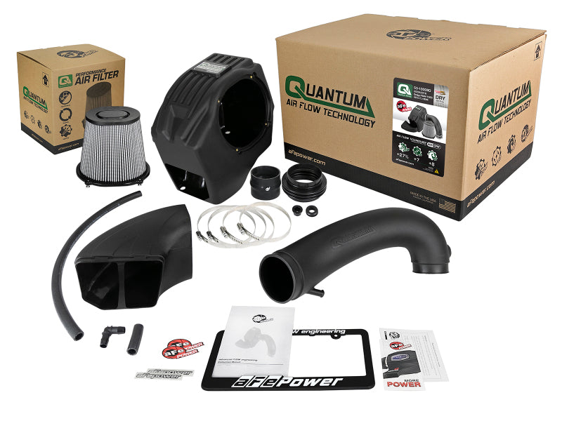 aFe Quantum Cold Air Intake System w/ Pro Dry S Media 09-18 RAM 1500 V8-5.7L Hemi Precision R