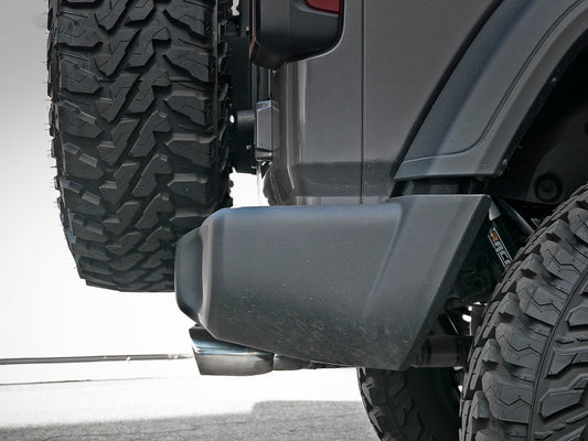 aFe Rebel Series 2.5in 304 SS Cat-Back Exhaust w/ Polished Tip 18-20 Jeep Wrangler (JL) Precision R