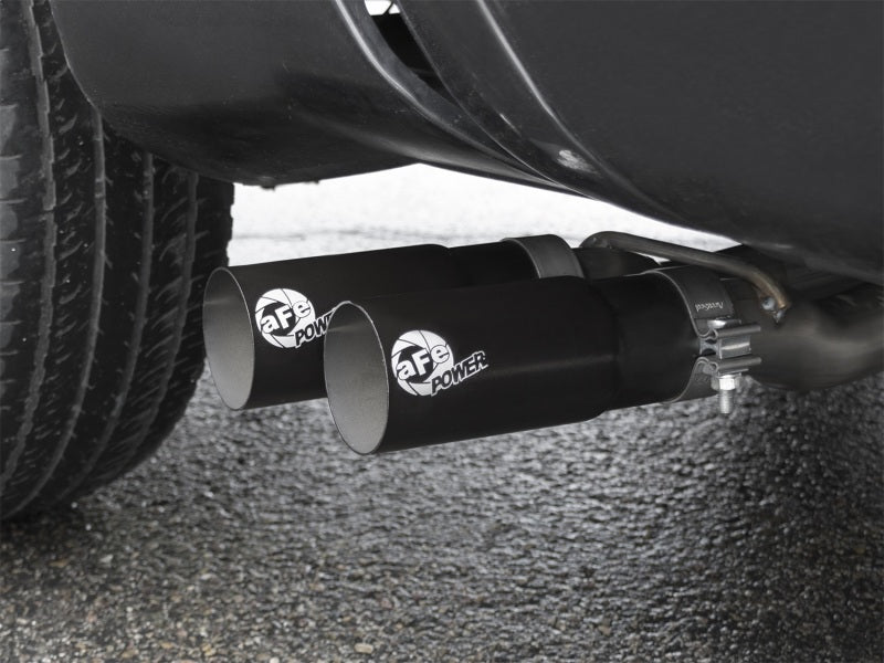 aFe Rebel Series 3in 409 SS Cat-Back Exhaust w/ Black Tips 04-15 Nissan Titan V8 5.6L Precision R